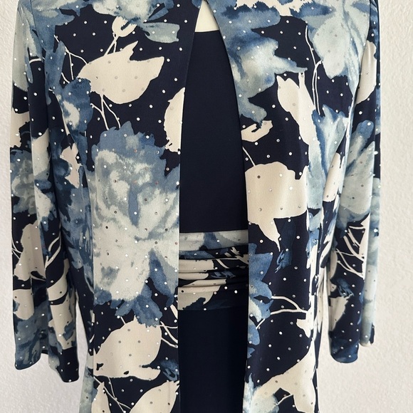 Jessica Howard Navy Two-Piece Dress - Picture 2 of 10